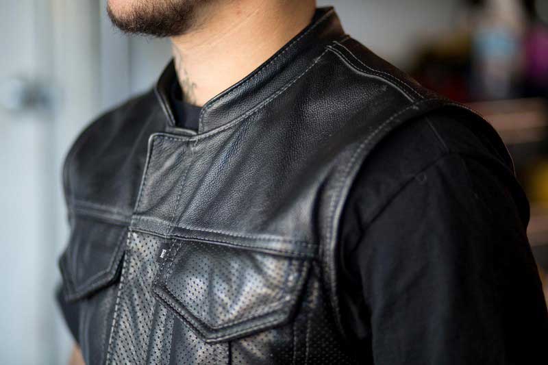 Leather Vest for Men Outfit Ideas