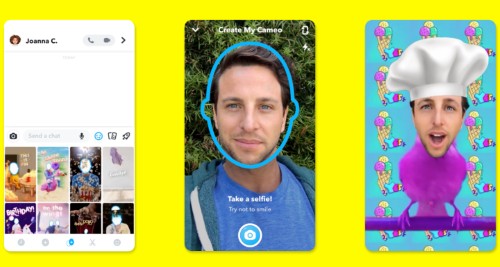 Snapchat New Feature Cameos Put Your Face into Videos