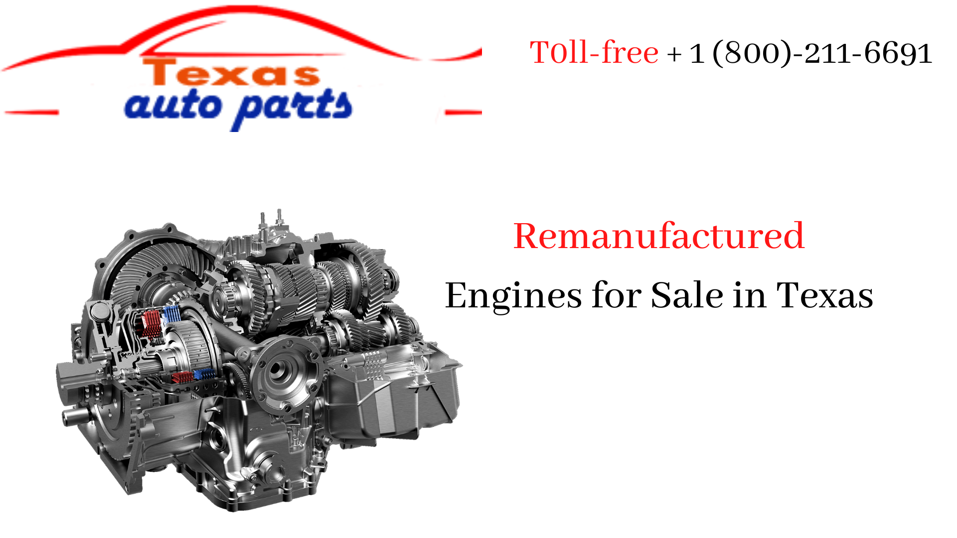 Remanufactured Engines for Sale in Texas
