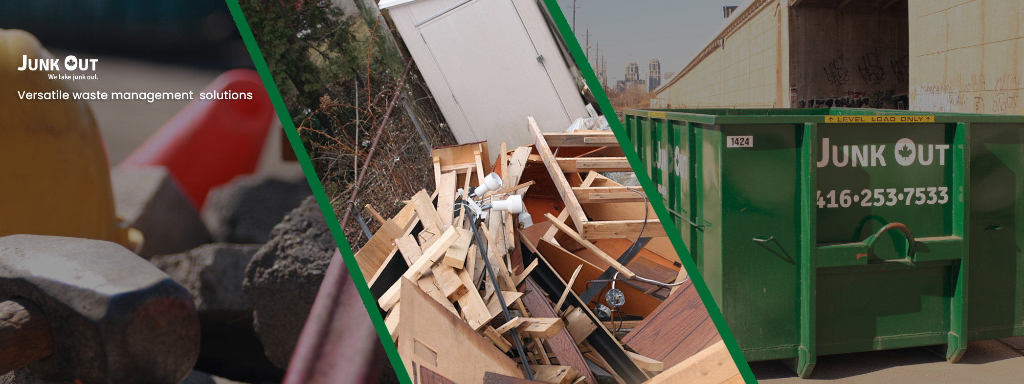 Get junk removal service in Toronto at Junk Out