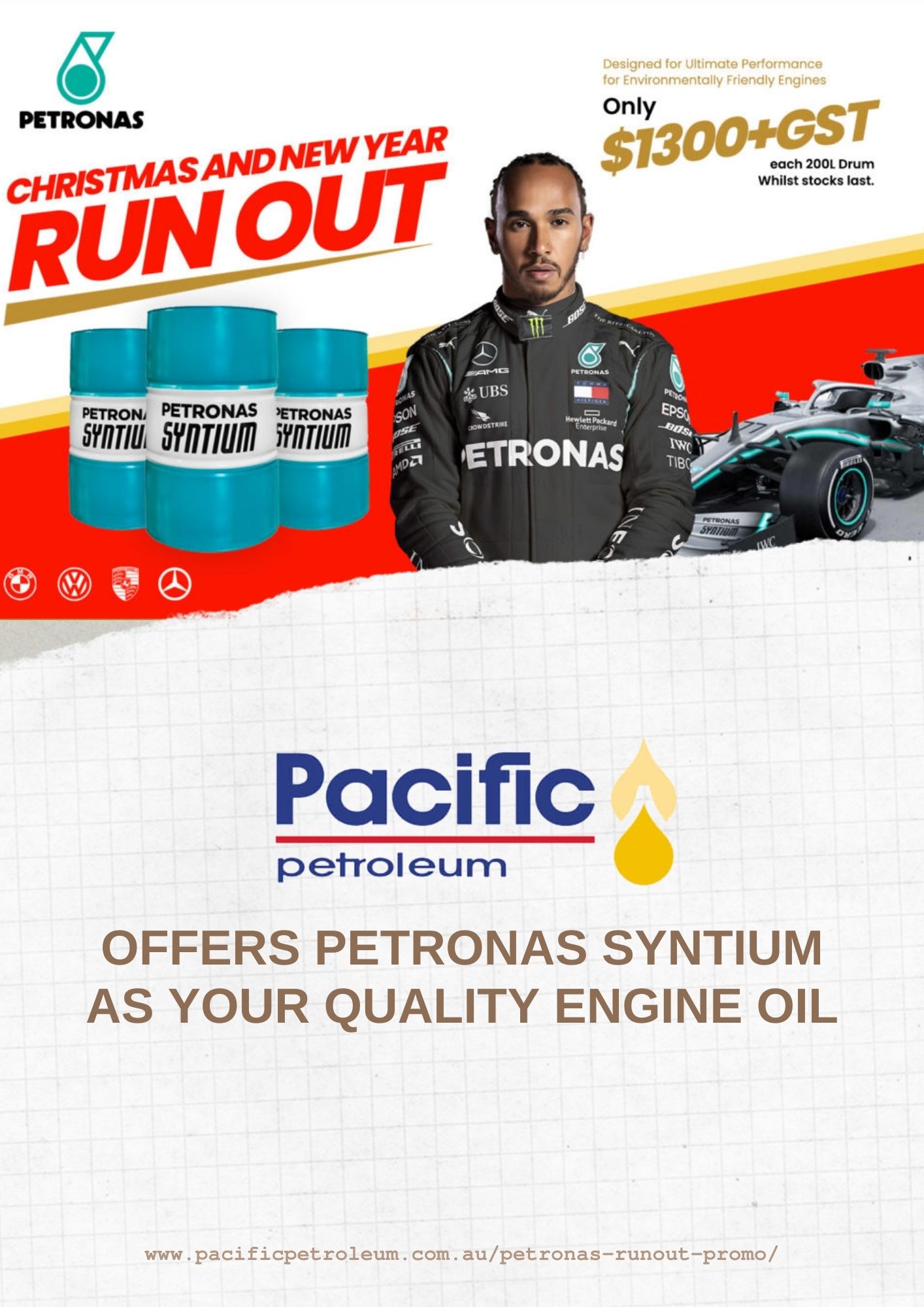 PETRONAS Engine Oil