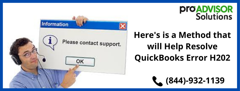 A Quick Way To Resolve QuickBooks Error H202?