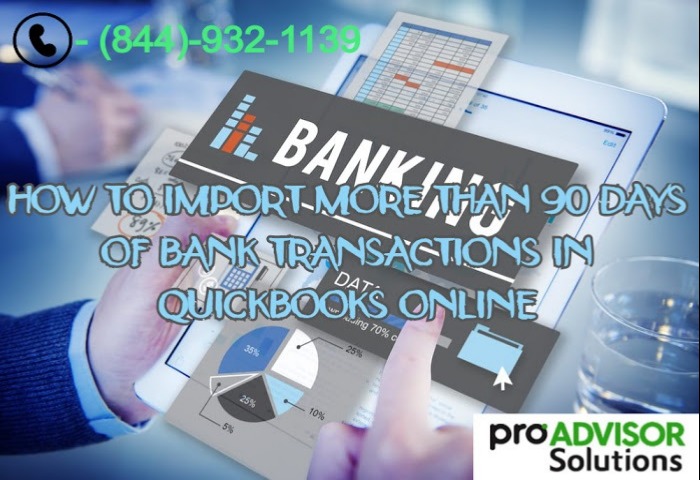 Here's simple method that will help you to import more than 90-days of bank transactions in QuickBooks online