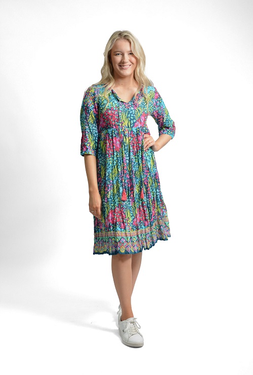 Summer Dresses with Sleeves - Cotton Dayz