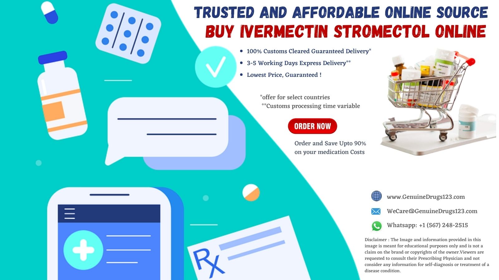 Buy #Ivermectin #Stromectol Online