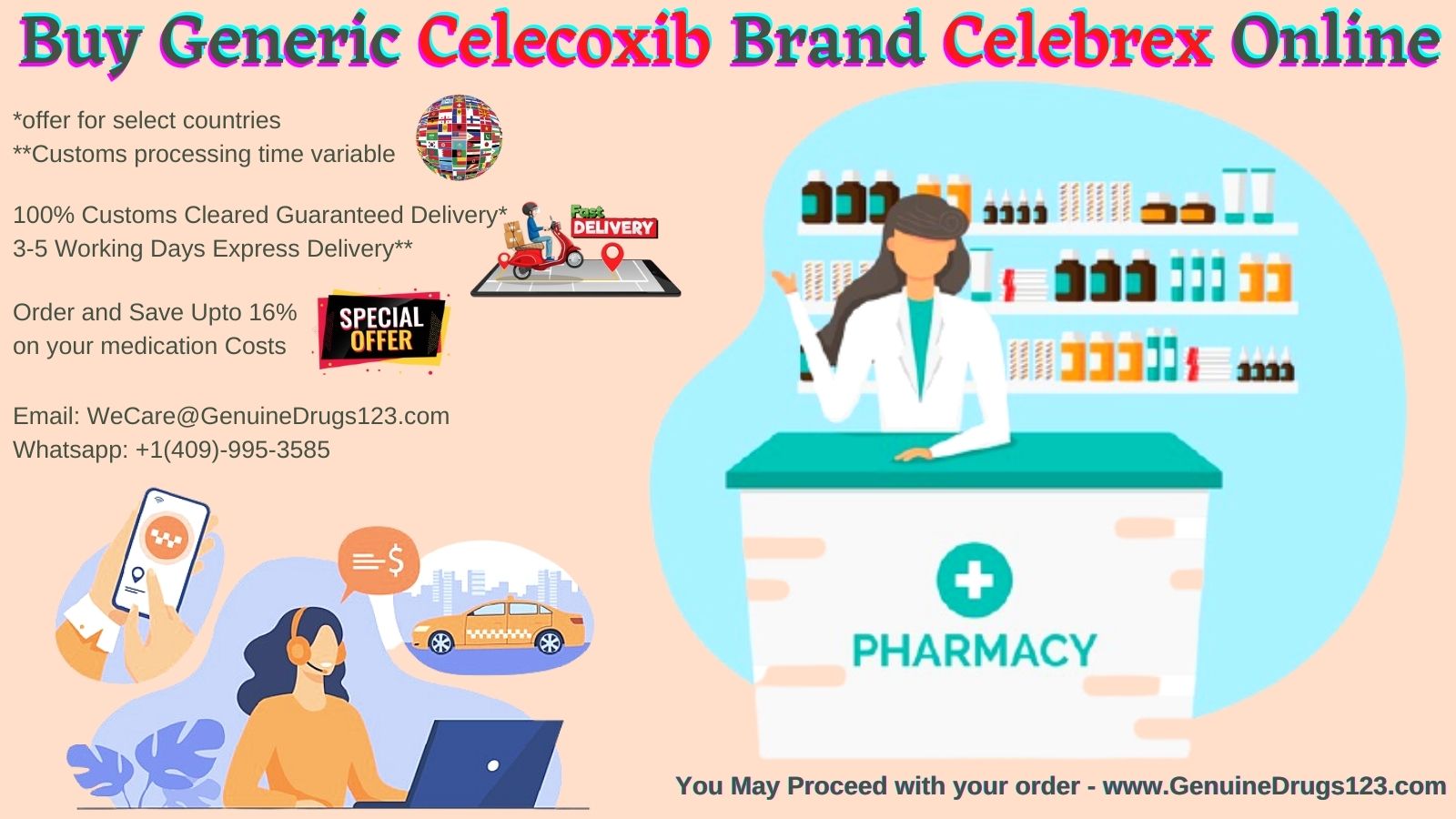 Buy Generic Celecoxib Brand Celebrex Online