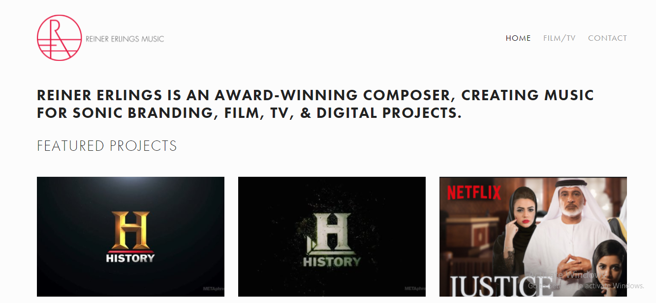 Reiner Erlings Music | Music Composition & Sonic Branding