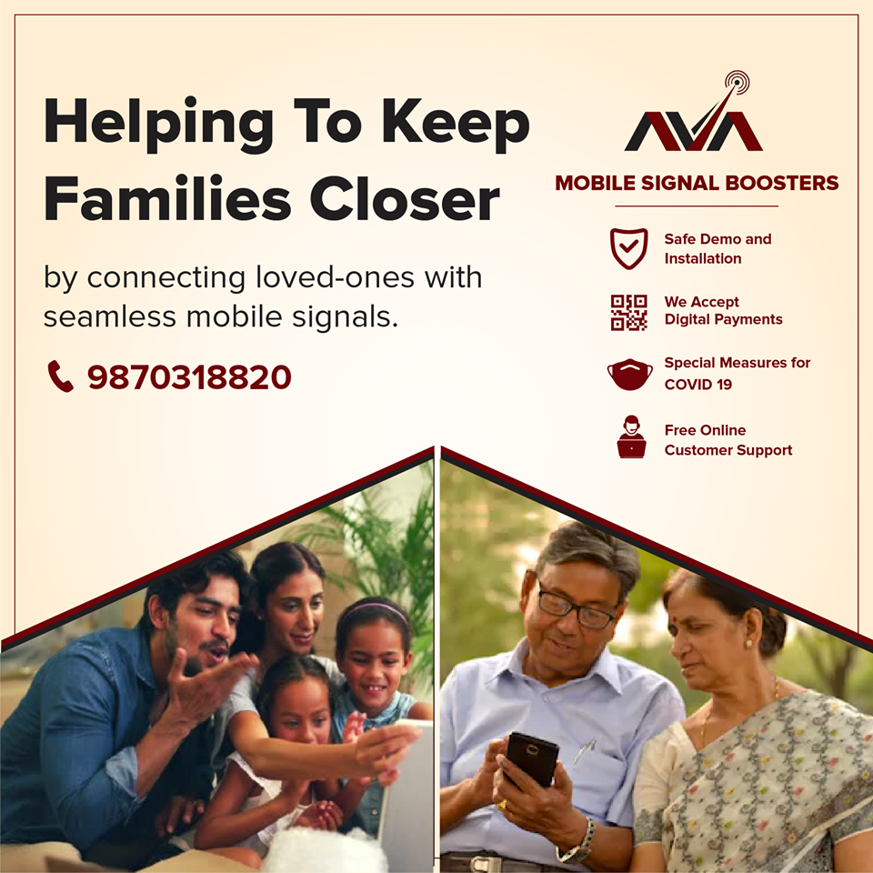 Helping You Connect With Your Loved Ones: AVA Mobile Signal Boosters