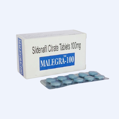 Buy Malegra 100mg tablet (sildenafil)