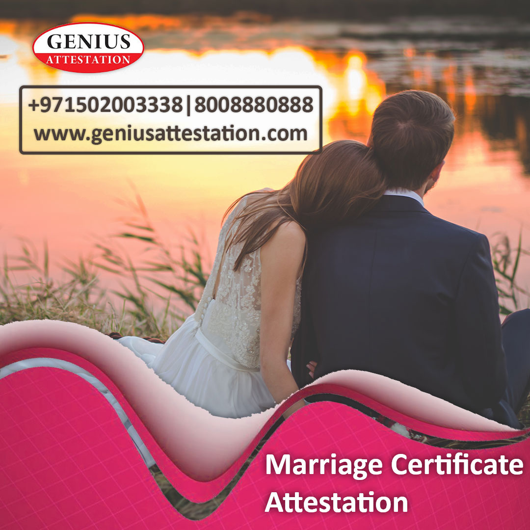 How to marriage certificate attestation in UAE?