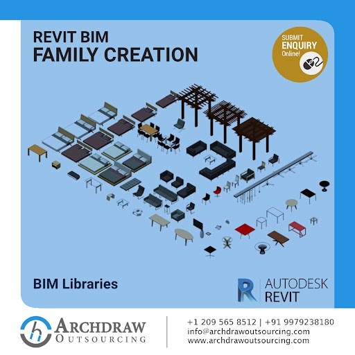 Get Best Revit Family Creation - Archdraw Outsourcing