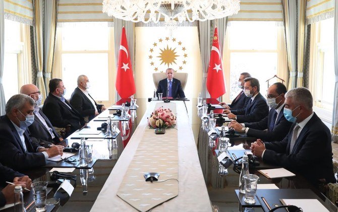 Erdogan’s Hamas meeting angers US