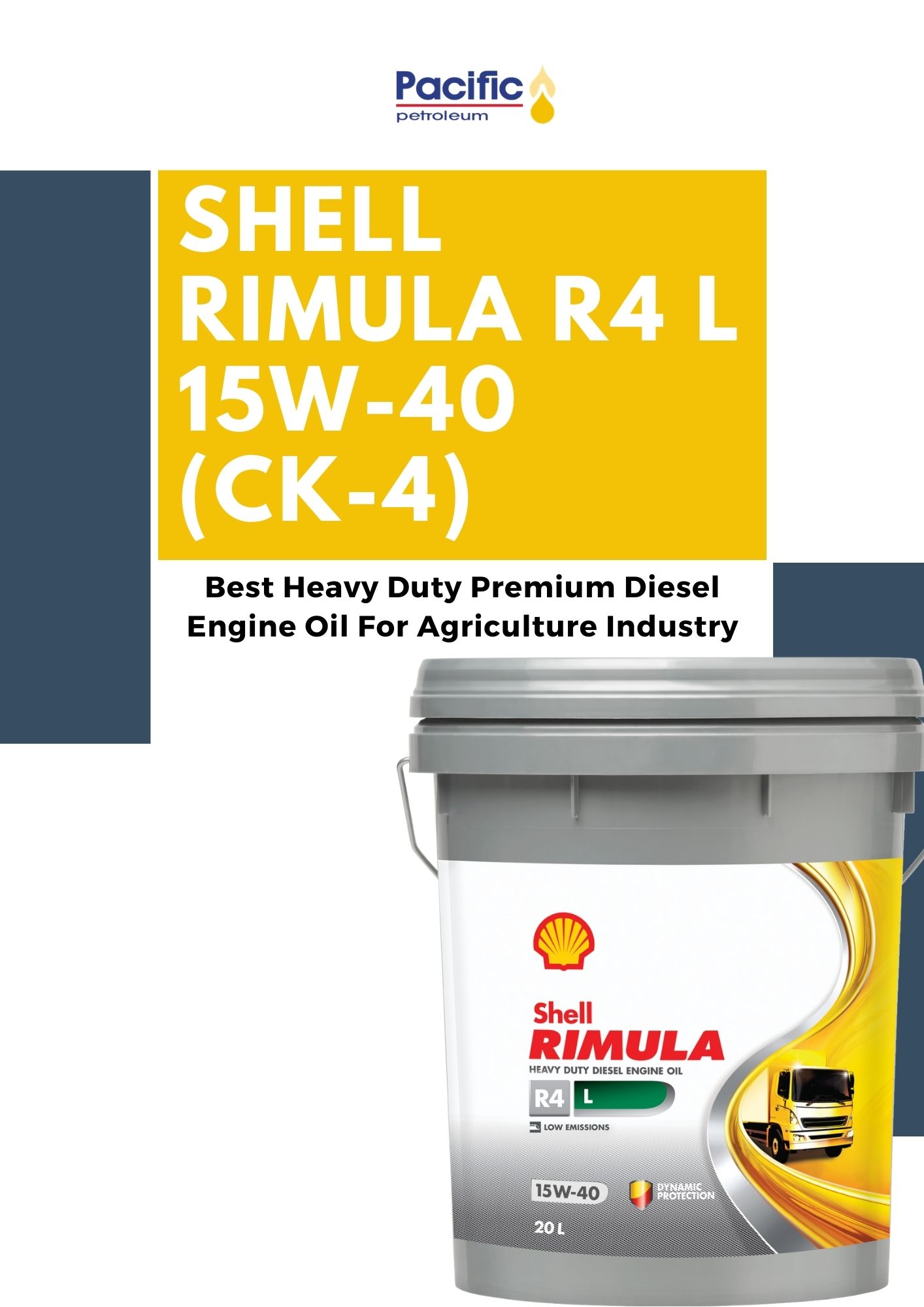 Shell Rimula 15w40 Engine Oil