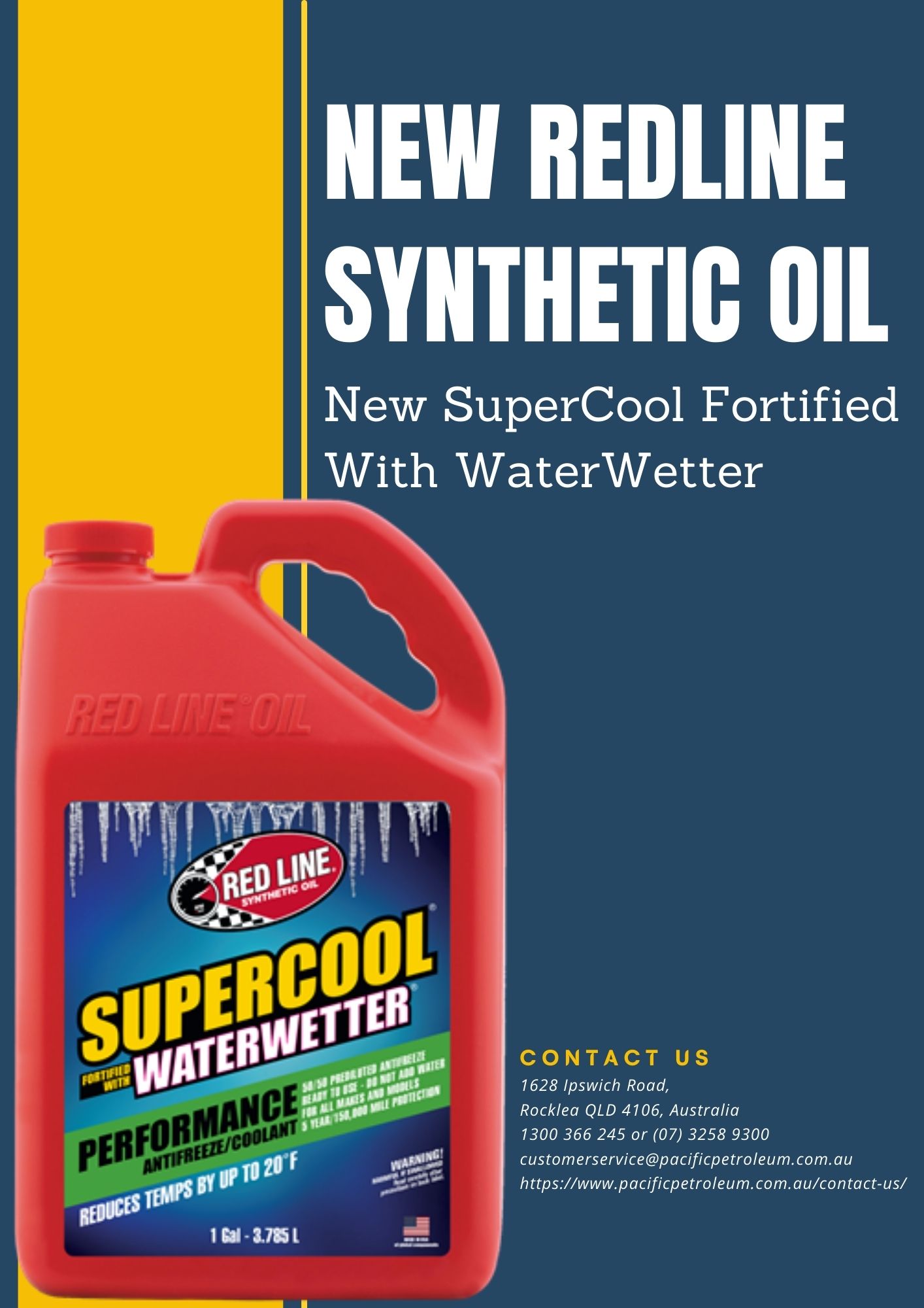 Red Line Synthetic Oil's WaterWetter SuperCool 