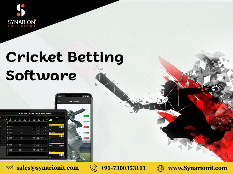 Develop Cricket Betting Software With Synarion IT Solutions