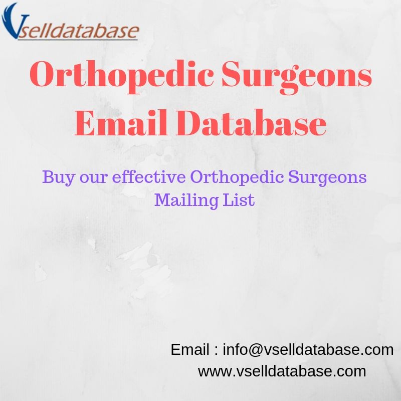 Orthopedic Surgeons User Database- USA