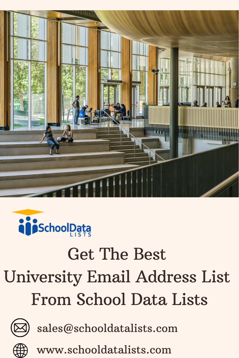 Get 20% Discount on University Email List in US - SchoolDataLists