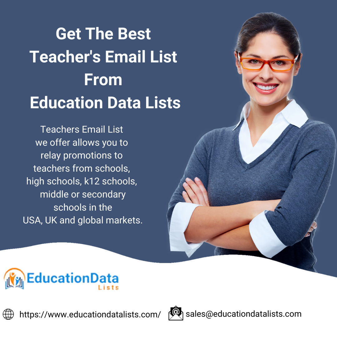 Teacher Mailing List - SchoolDataLists
