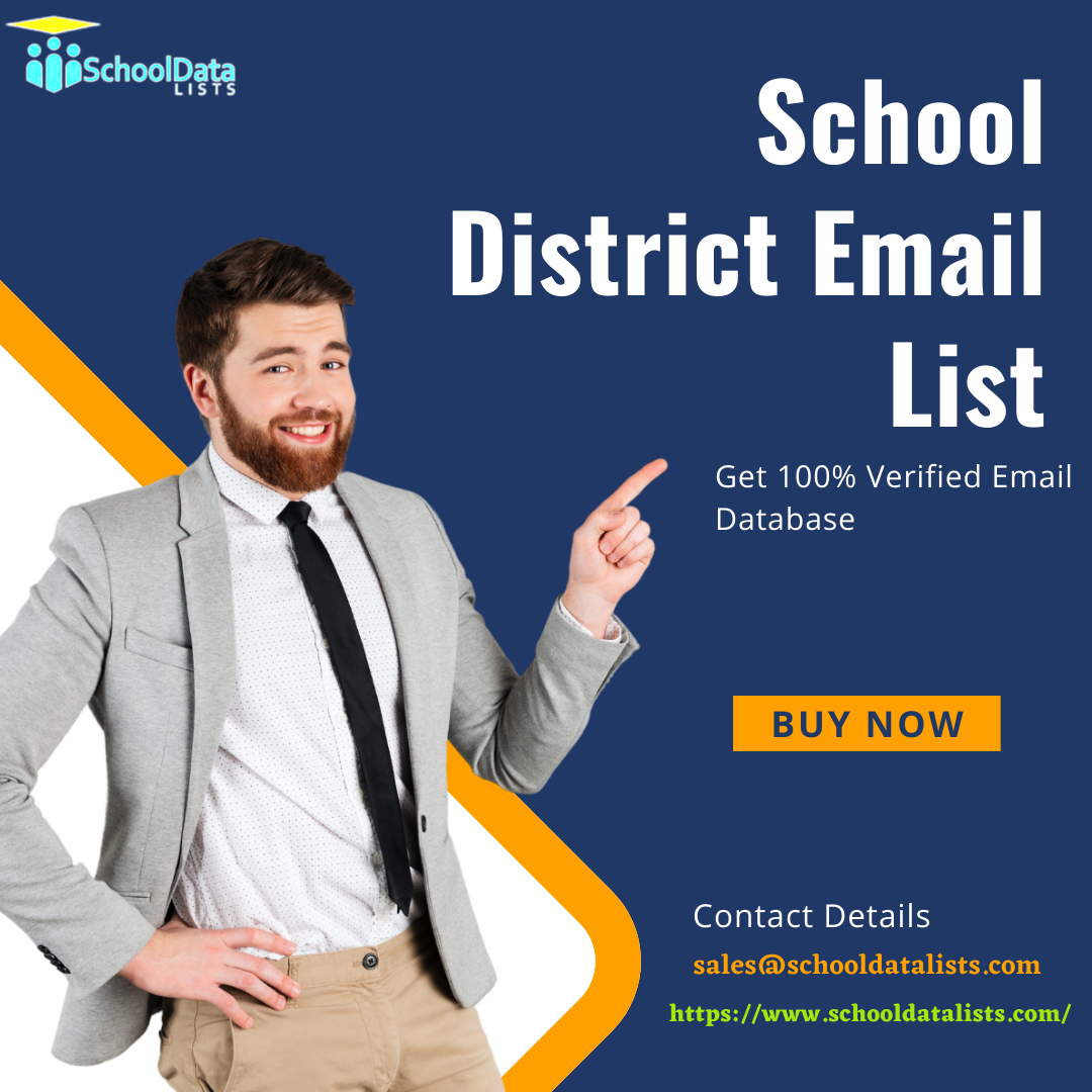 Best School District Email List in US - SchoolDataLists