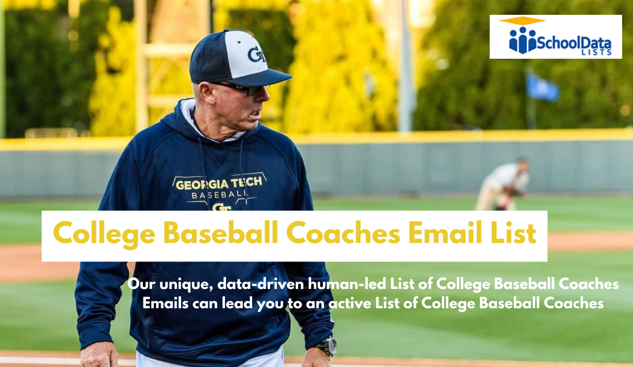 College Baseball Coaches Email List