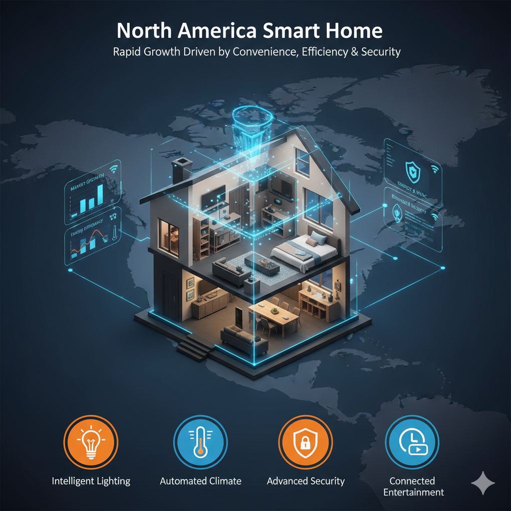 North America Smart Home Market 2030: Key Trends, Products, and Opportunities Through 2030