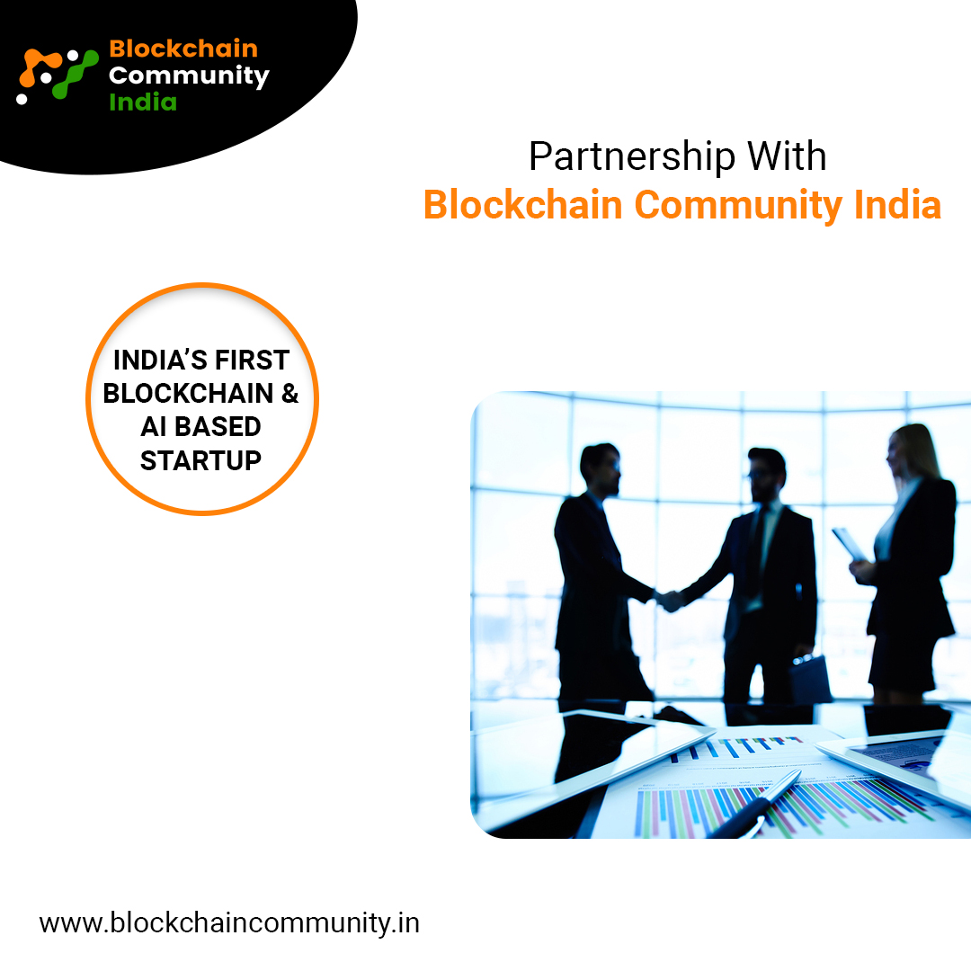 Partnership With Blockchain Community India
