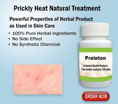 Herbal Supplement for Prickly Heat - Herbs Solutions By Nature