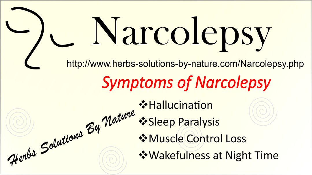 Natural Herbal Treatment for Narcolepsy