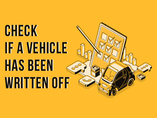 used car written off easy guide