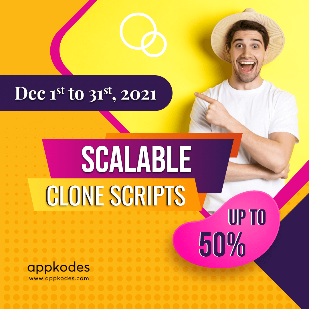 Get your app built instantly with our top-notch clone scripts