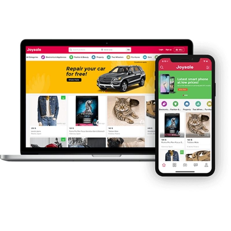 Develop a SEO friendly Classified business app using classifieds script