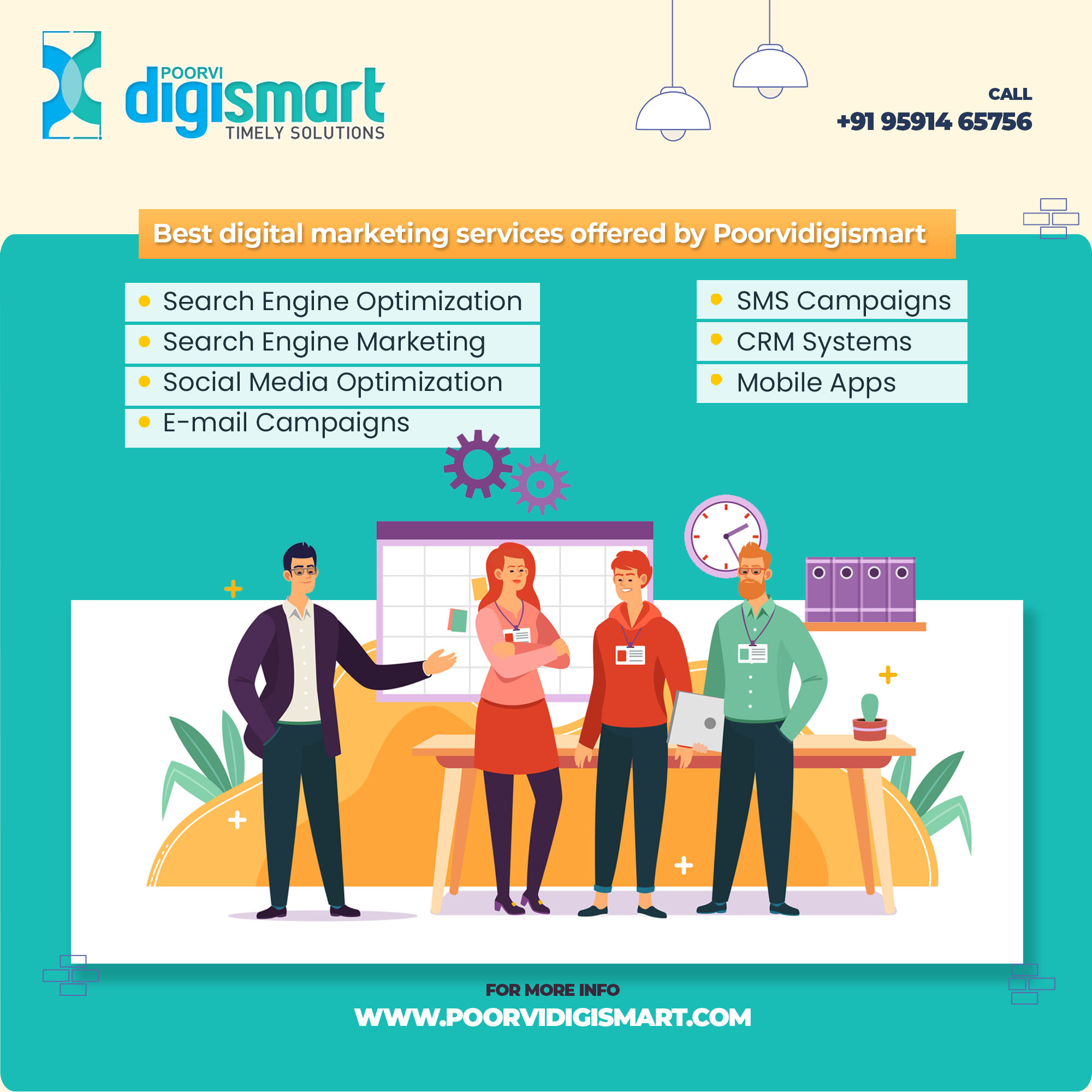 Uplift your website traffic with Poorvi Digismart