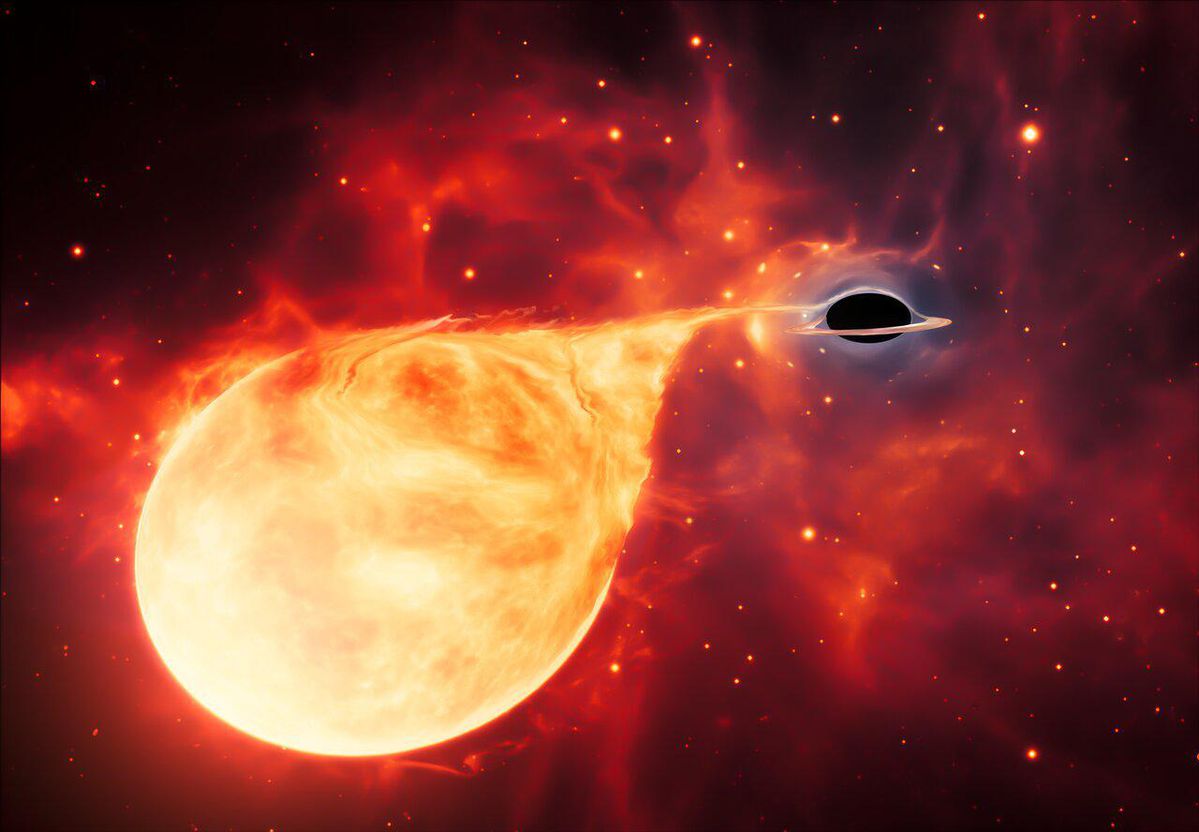 Hubble Telescope Spots Supermassive Black Hole