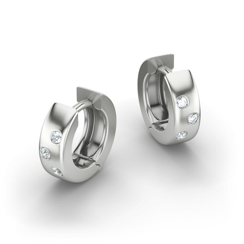 Ohrringe Weißgold Design Selection - Lovely Rings