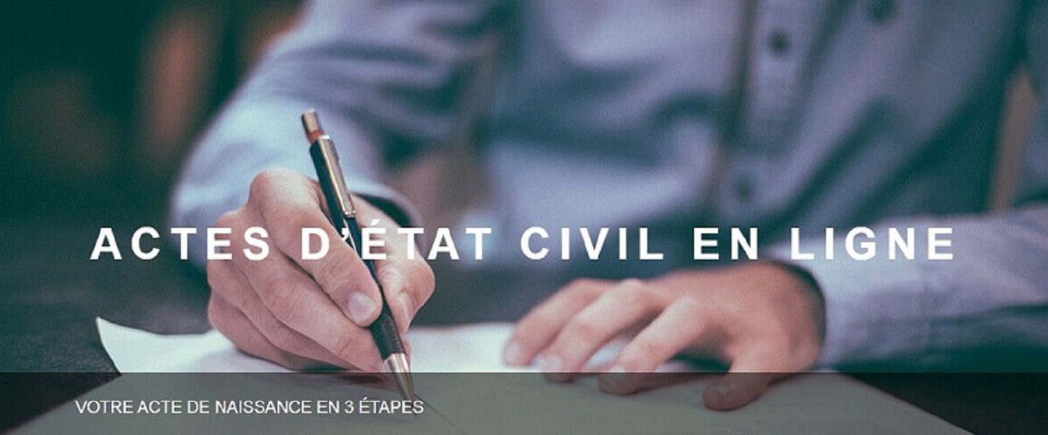 Demande Acte De Naissance | Etat Civil Officiel