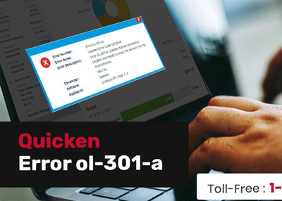 How to Fix Quicken Error OL-301-A?