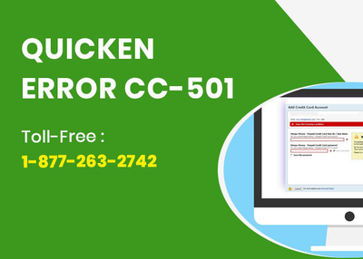 How to Resolve Quicken Error CC-501?