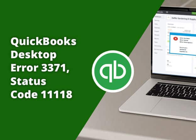 What is QuickBooks Error 3371 Status Code 11118?
