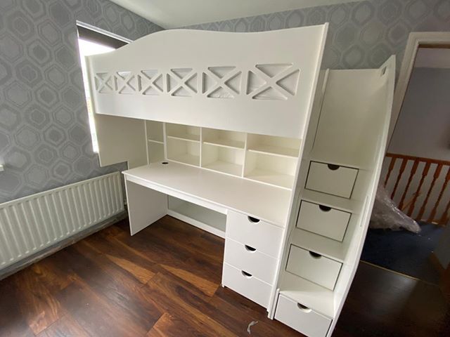 Kids Triple Bunk Beds