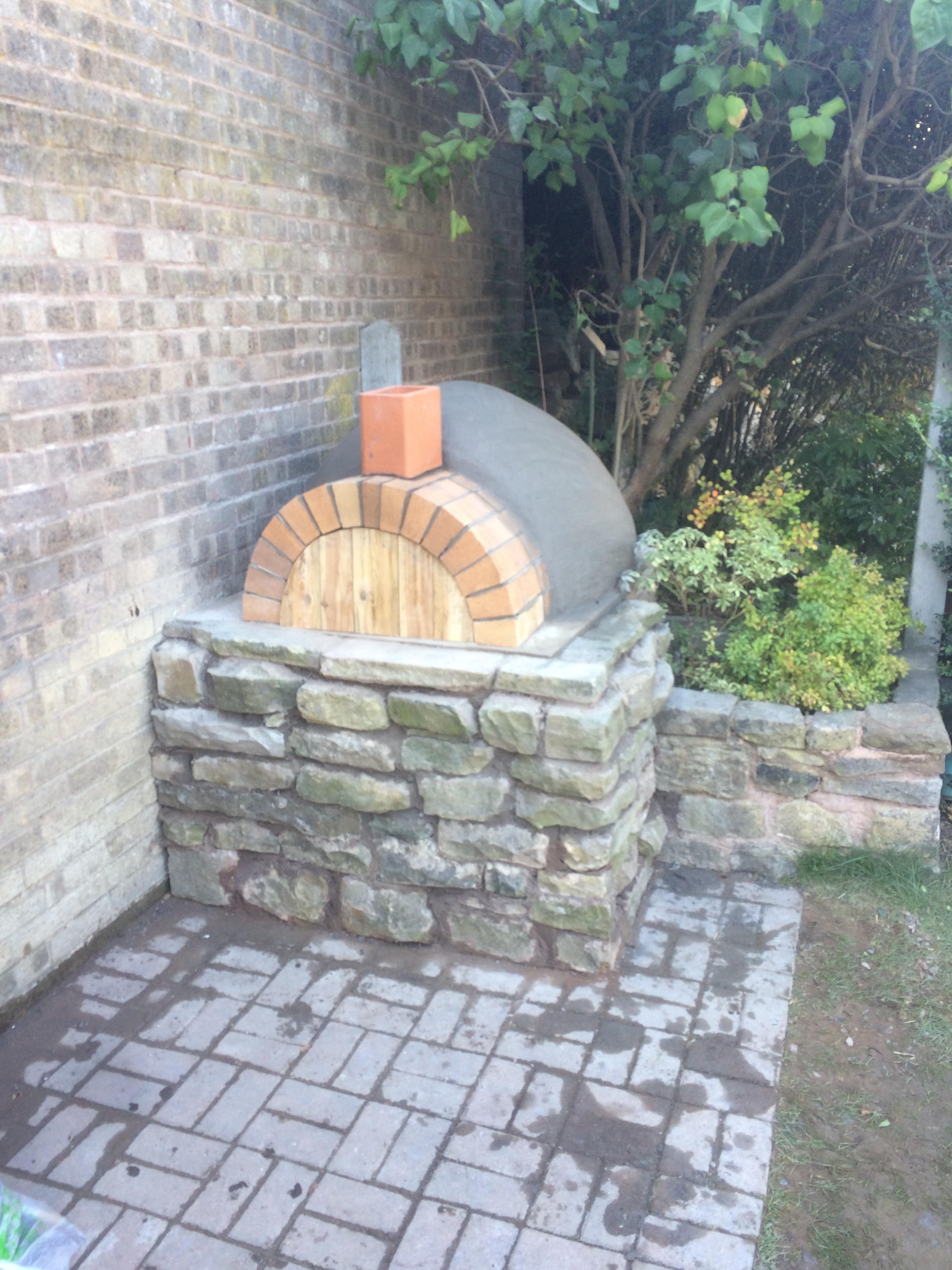 how to make a brick pizza oven