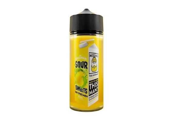 SOUR CITRUS SMASH 100ML E LIQUID THE JUICEMAN