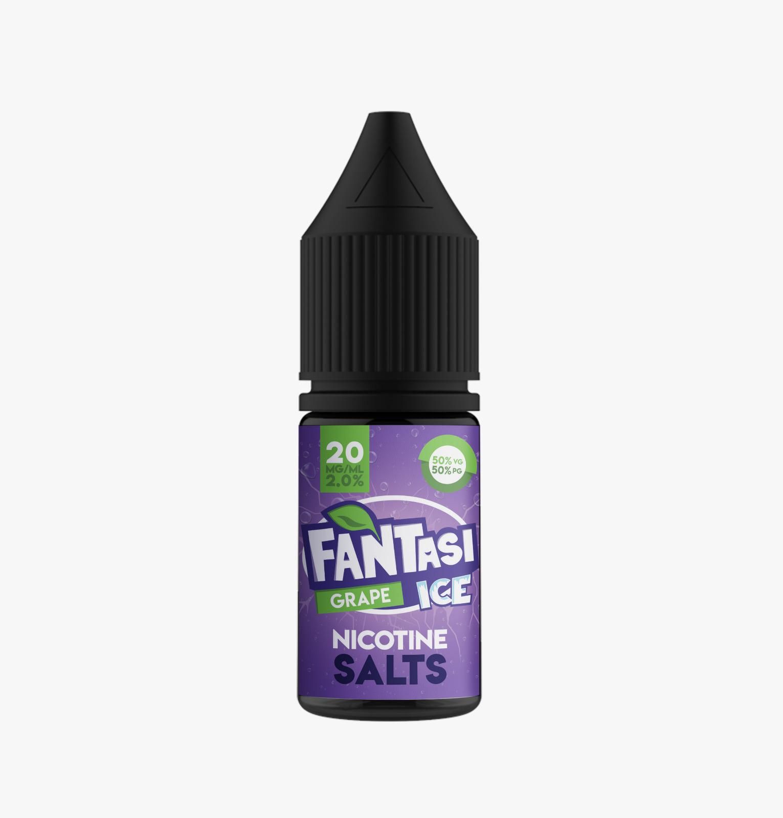 GRAPE ICE 10ML NIC SALT BY FANTASI