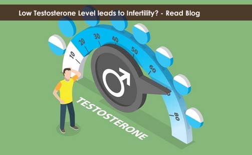 Low Testosterone can lead to Infertility