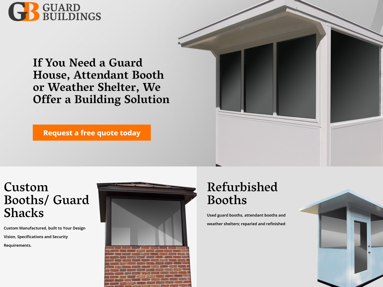 Portable Guard Buildings | GuardBuildings