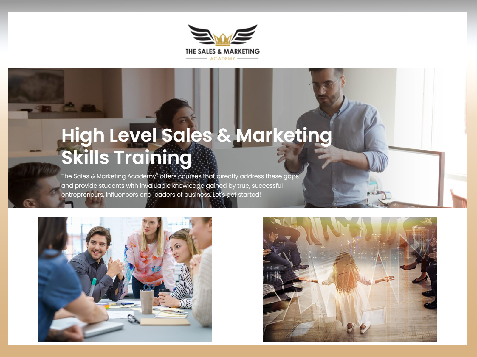 Sales and Marketing Training Courses | TsamAcademy
