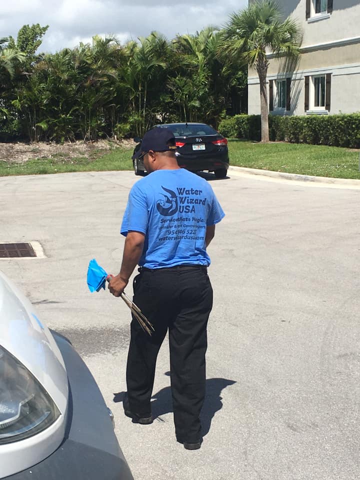 Ugly Rust Stains can lower your property value! Use Water Wizard Rust Removal