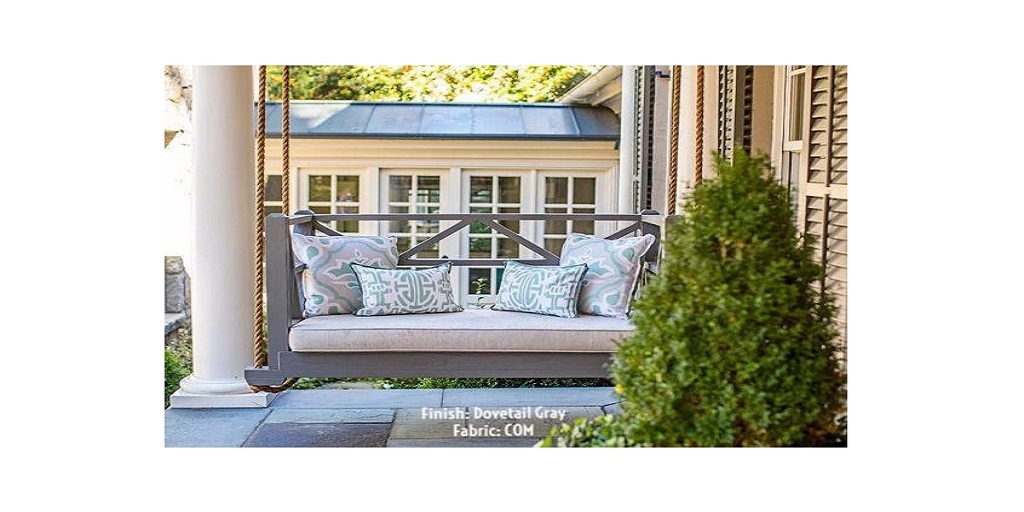 Add a Beautiful Porch Hanging Swing to Your Home Today