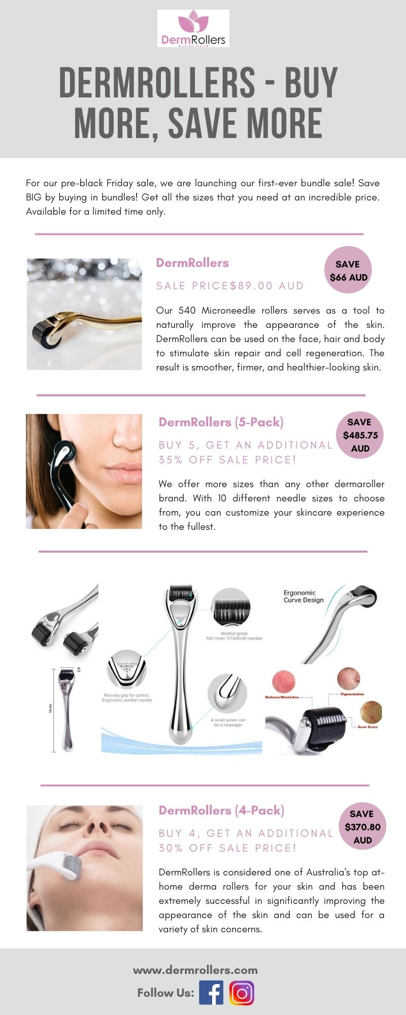 Buy and Save More on Dermaroller