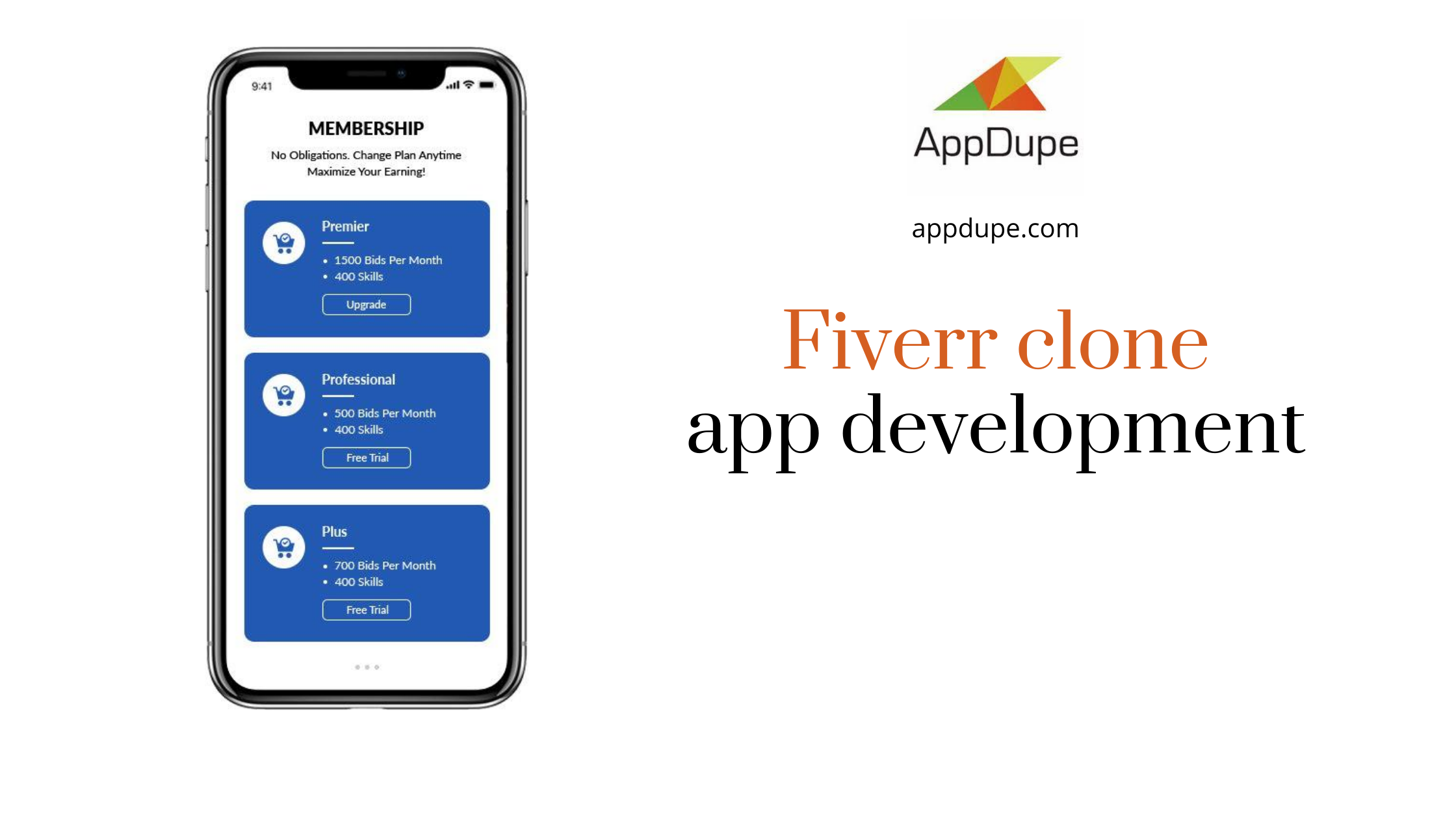 Simple steps involved in using an app like Fiverr