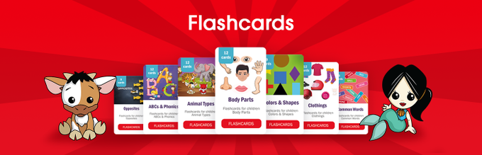 Vocabulary Flashcards for kids-Learn English Flashcards Online